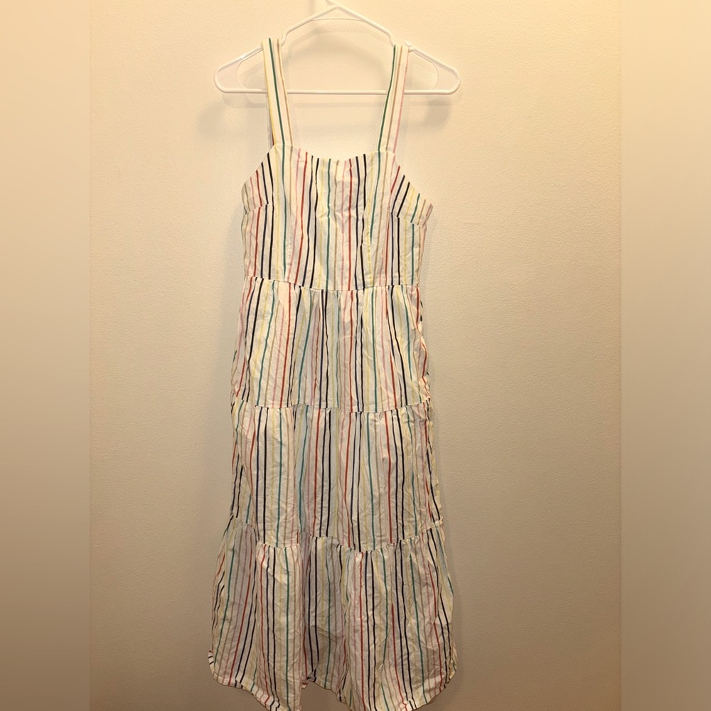 J Crew casual striped sleeveless dress